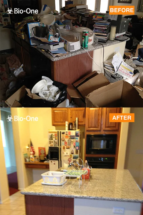 Bio-One of Fort Myers biohazard cleanup — before and after result 1