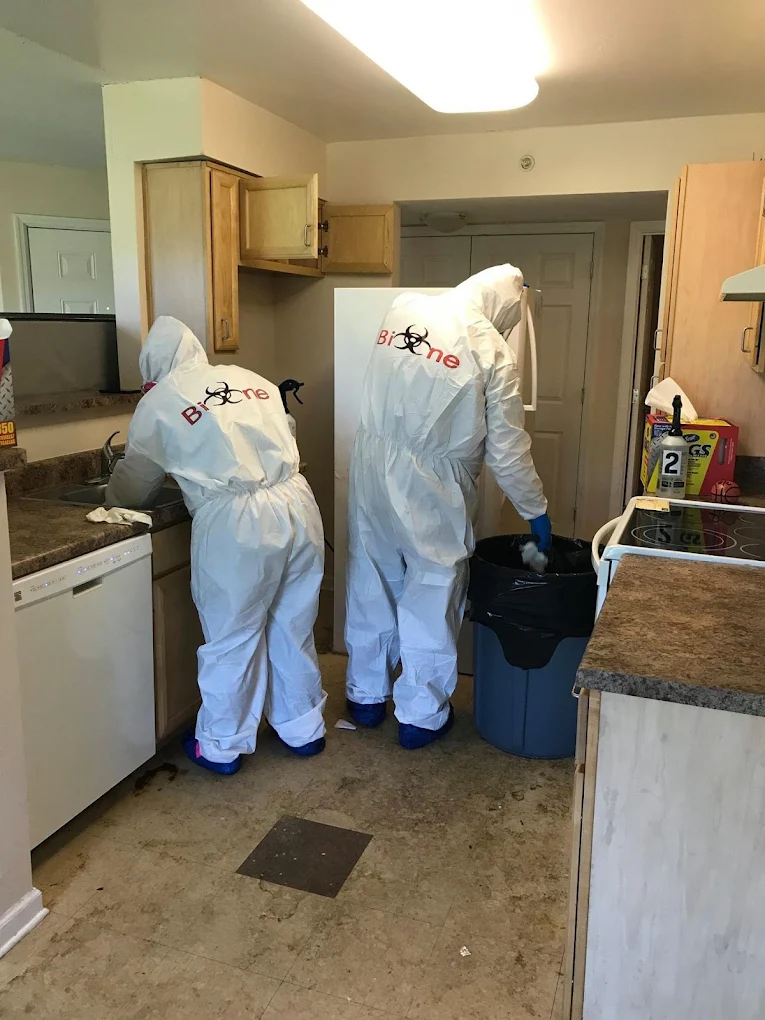 Bio-One of Fort Myers technician on site 1