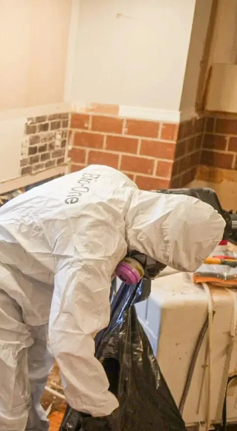 Bio-One of Fort Myers technician on site 2
